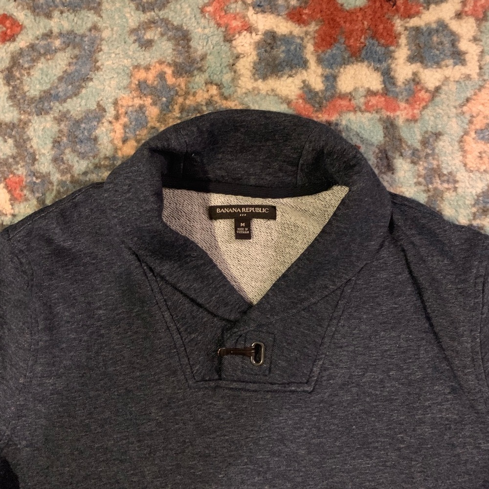 Banana Republic shawl collar sweater - M